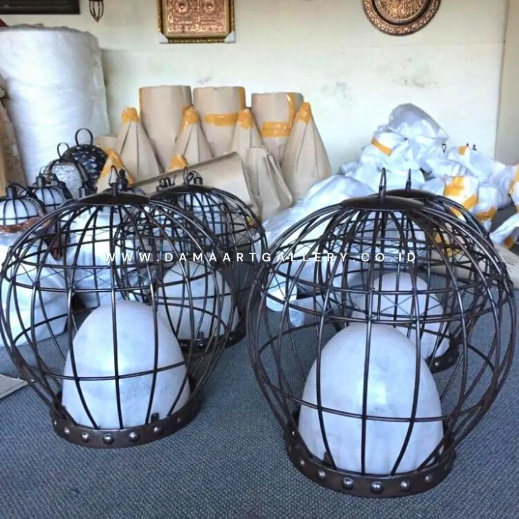 Lampu Taman Tembaga Kuningan